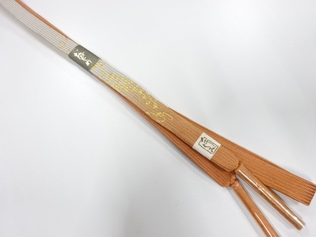 JAPANESE KIMONO / UNUSED KOREI HAND-TIED OBIJIME